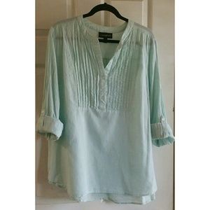 Lane Bryant - Mint Blouse